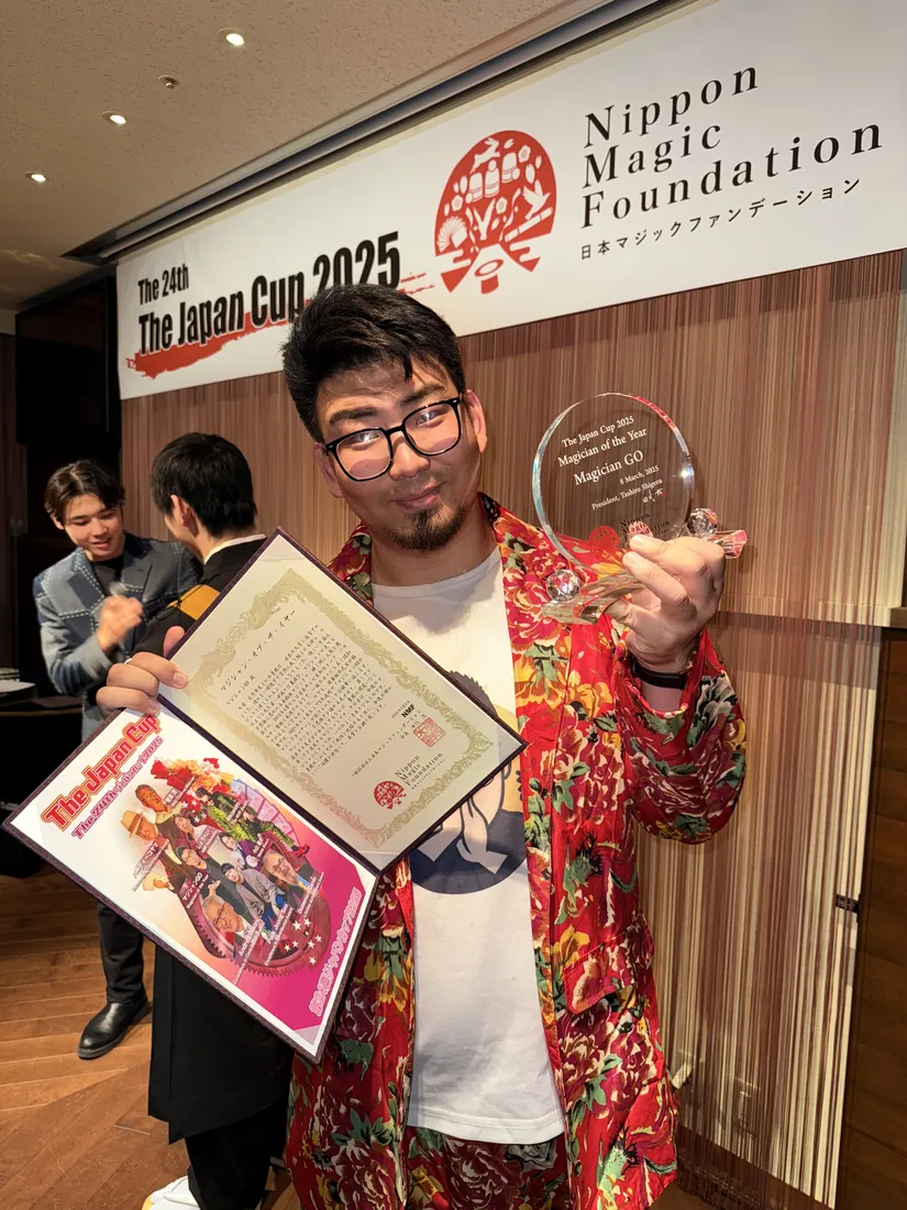 The Japan Cup 2025 でのマジシャンGO